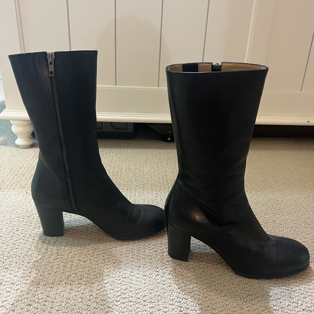 Varda leather boots